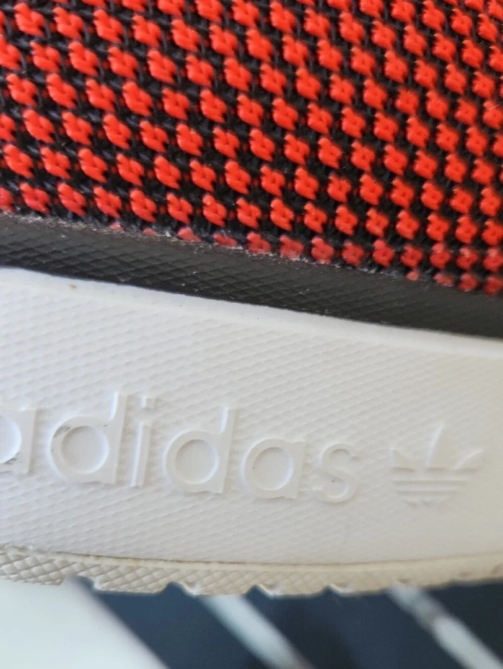 adidas Red and Black Athletic Men's Shoes